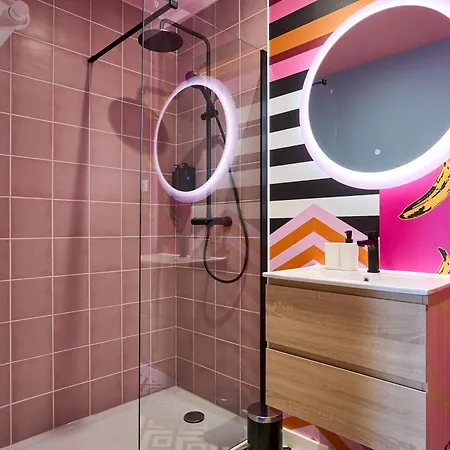 La Orange - Pop'art - Proche Cite Medievale Et Centre A Pied شقة