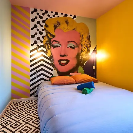 Apartment La Orange - Pop'art - Proche Cite Medievale Et Centre A Pied Carcassonne