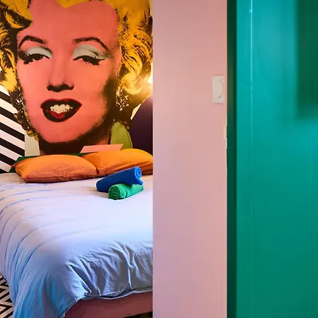 La Orange - Pop'art - Proche Cite Medievale Et Centre A Pied شقة قرقشونه