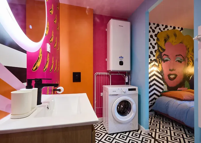 La Orange - Pop'art - Proche Cite Medievale Et Centre A Pied